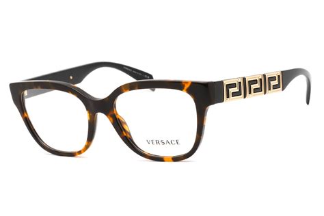 clear lens Versace glasses